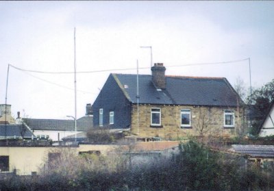 Radio Britannia aerials in August 2004